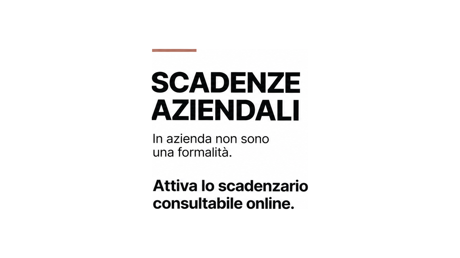 Scadenze aziendali